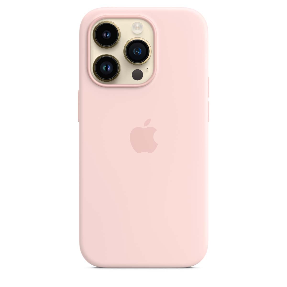 Funda de silicona Rosa caliza con MagSafe para el iPhone 14 Pro Pink-2