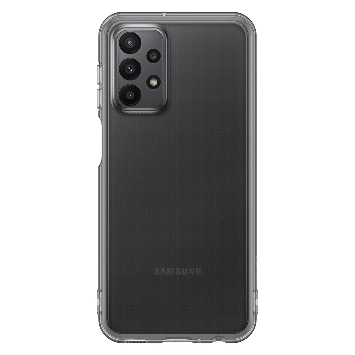 Capa Samsung para Samsung Galaxy A23 preto Preto / Transparente-2