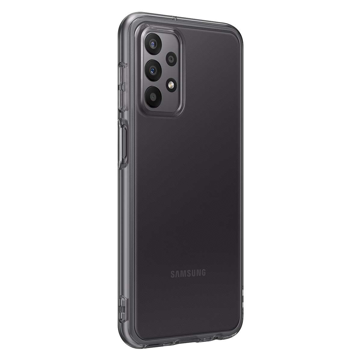 Capa Samsung para Samsung Galaxy A23 preto Preto / Transparente-3