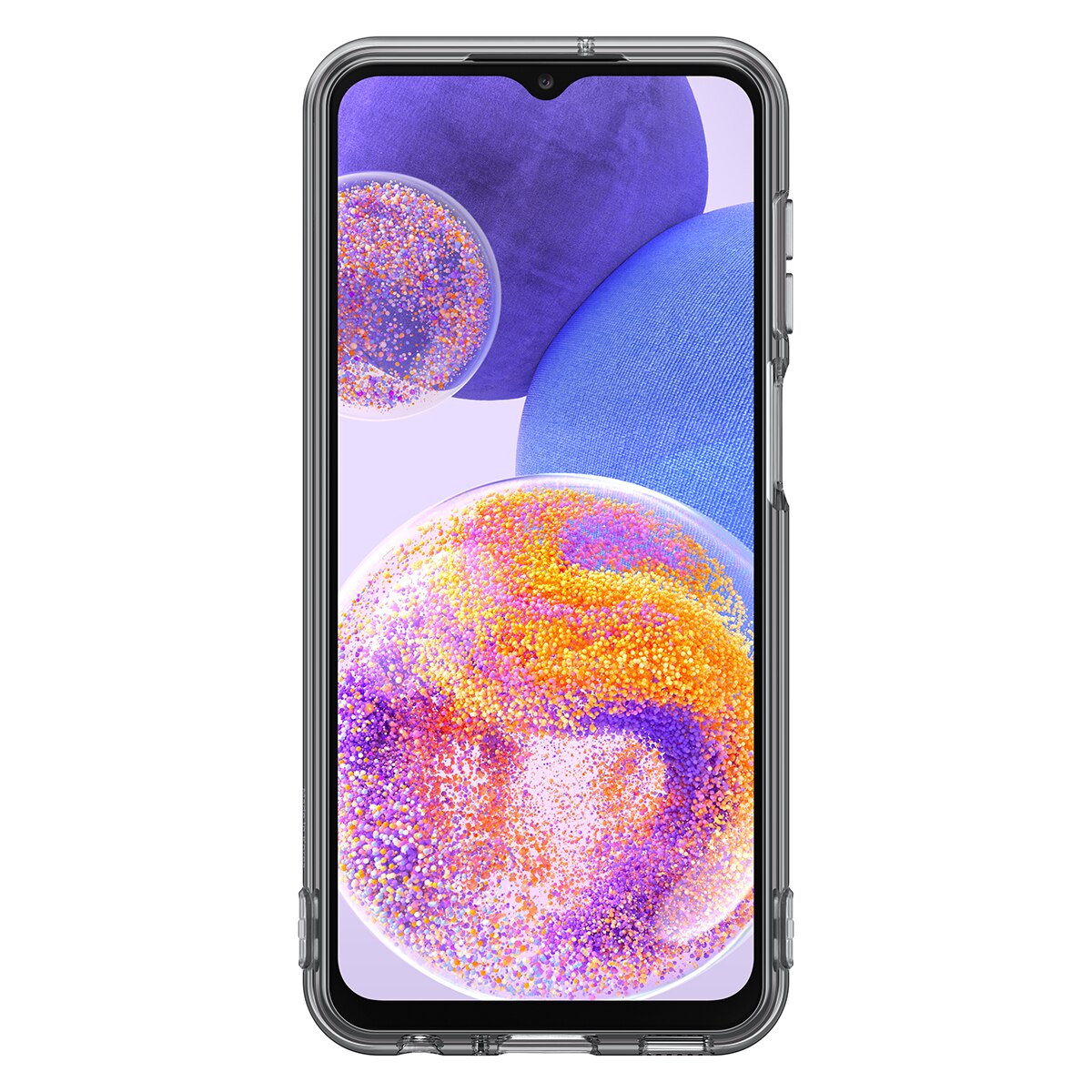 Capa Samsung para Samsung Galaxy A23 preto Preto / Transparente-4