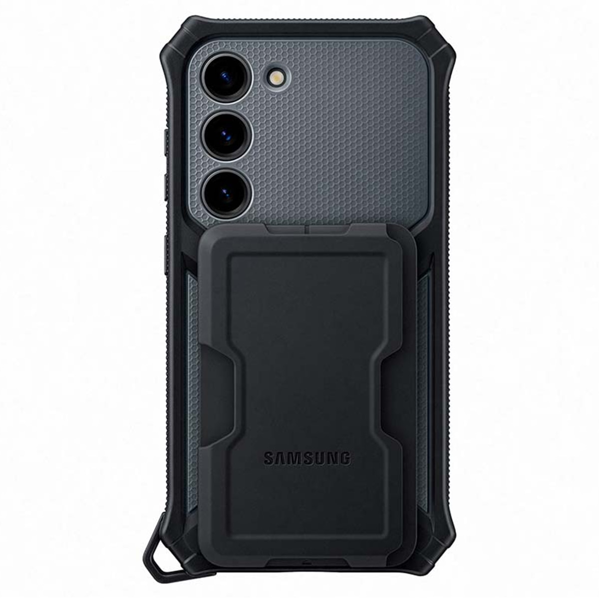Carcasa rugerizada titano para Samsung Galaxy S23 Titanio-1