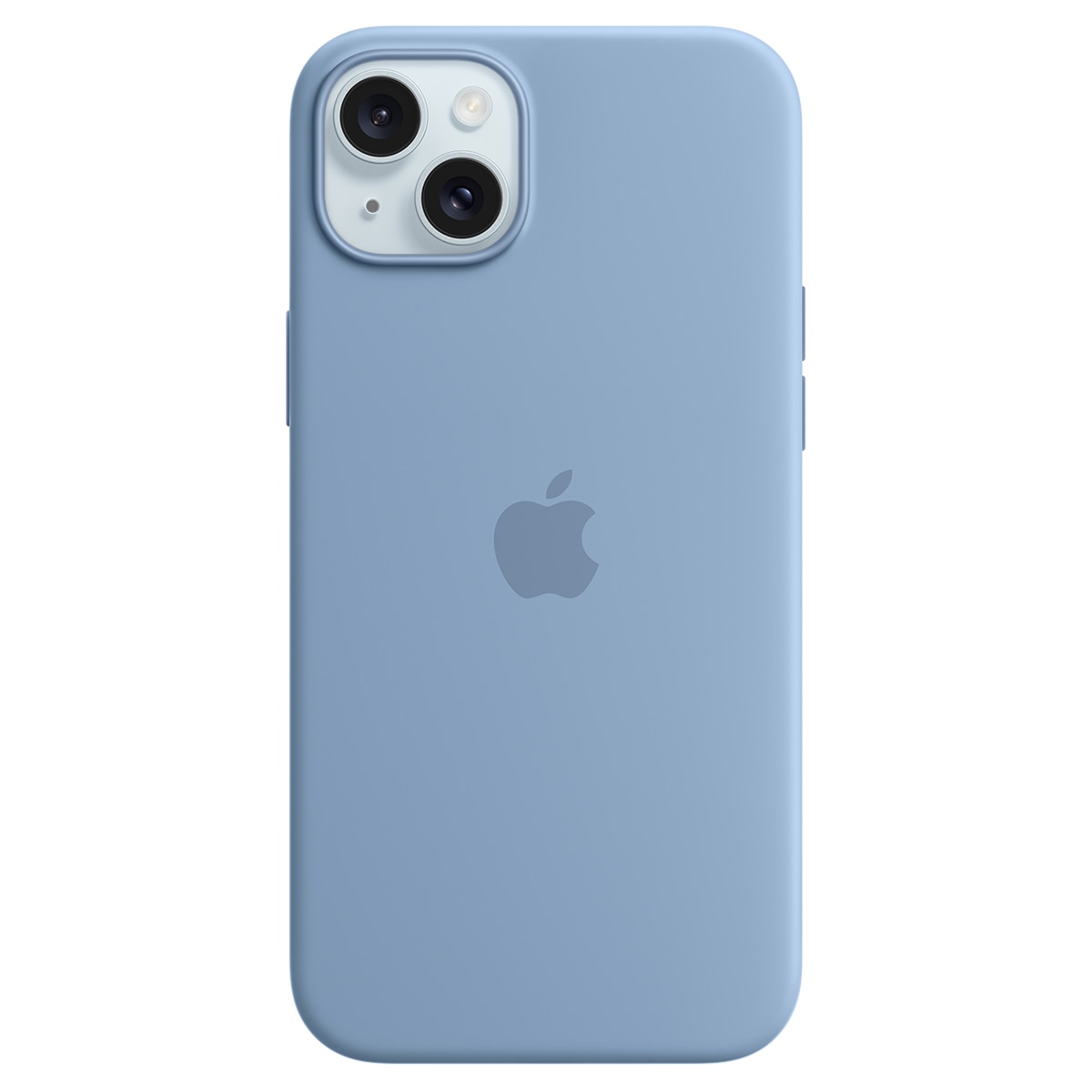 Funda de silicona Azul invierno con MagSafe para el iPhone 15 Plus Azul invierno-1