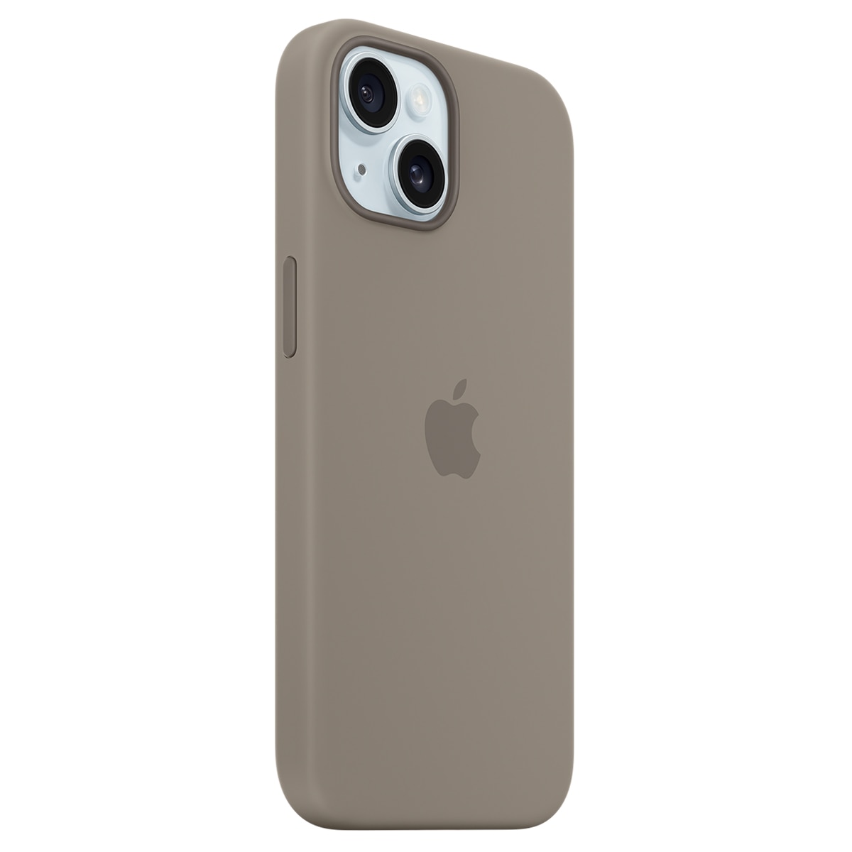 Funda de silicona color Arcilla con MagSafe para el iPhone 15 Arcilla-2