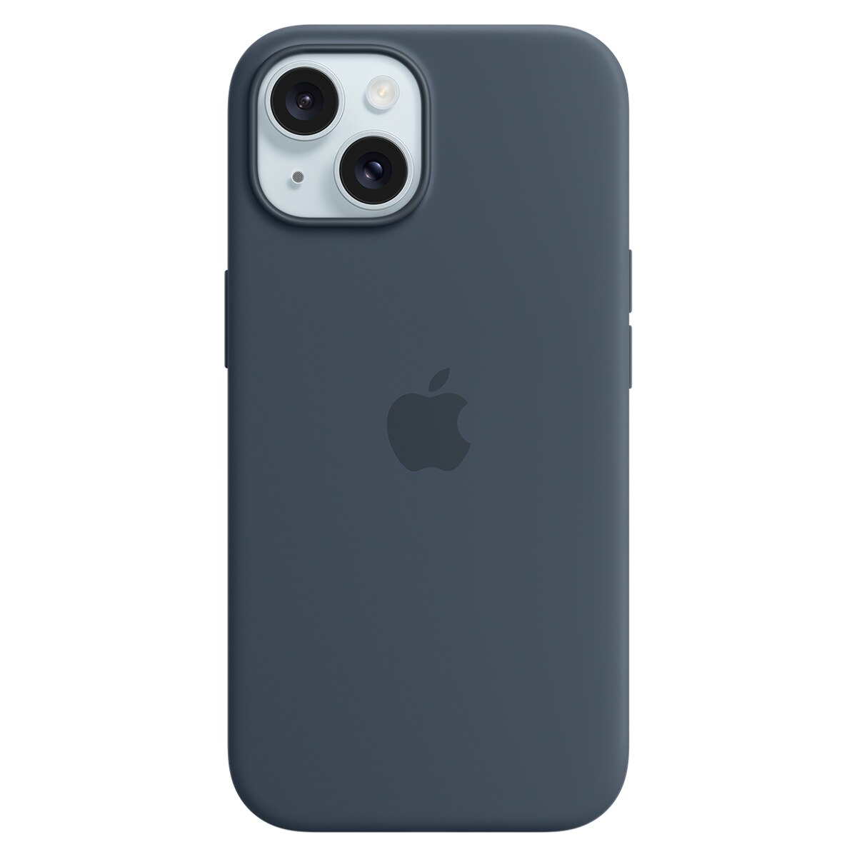 Funda de silicona Azul tempestad con MagSafe para el iPhone 15 Azul Tormenta-1