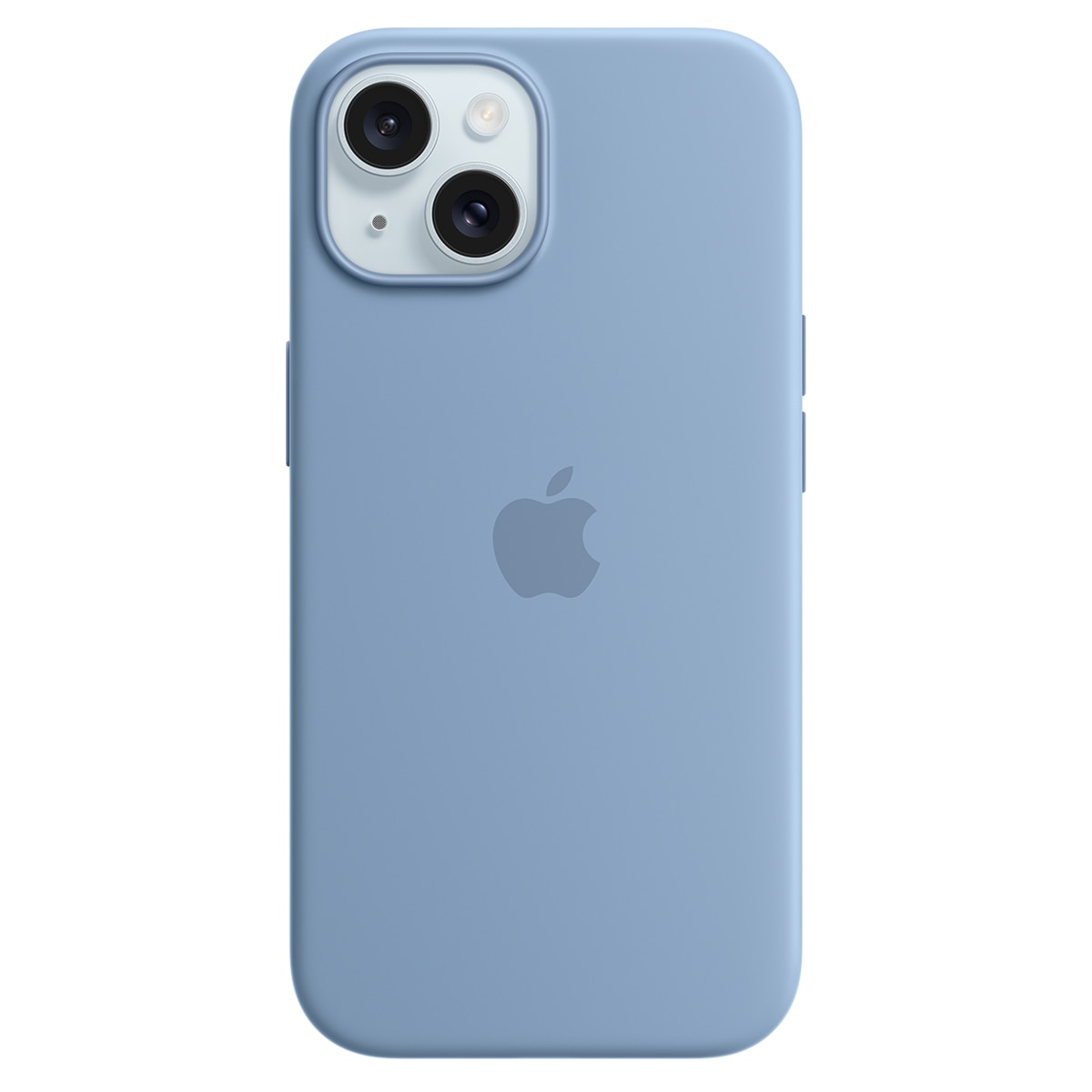 Funda de silicona Azul invierno con MagSafe para el iPhone 15 Azul invierno-1