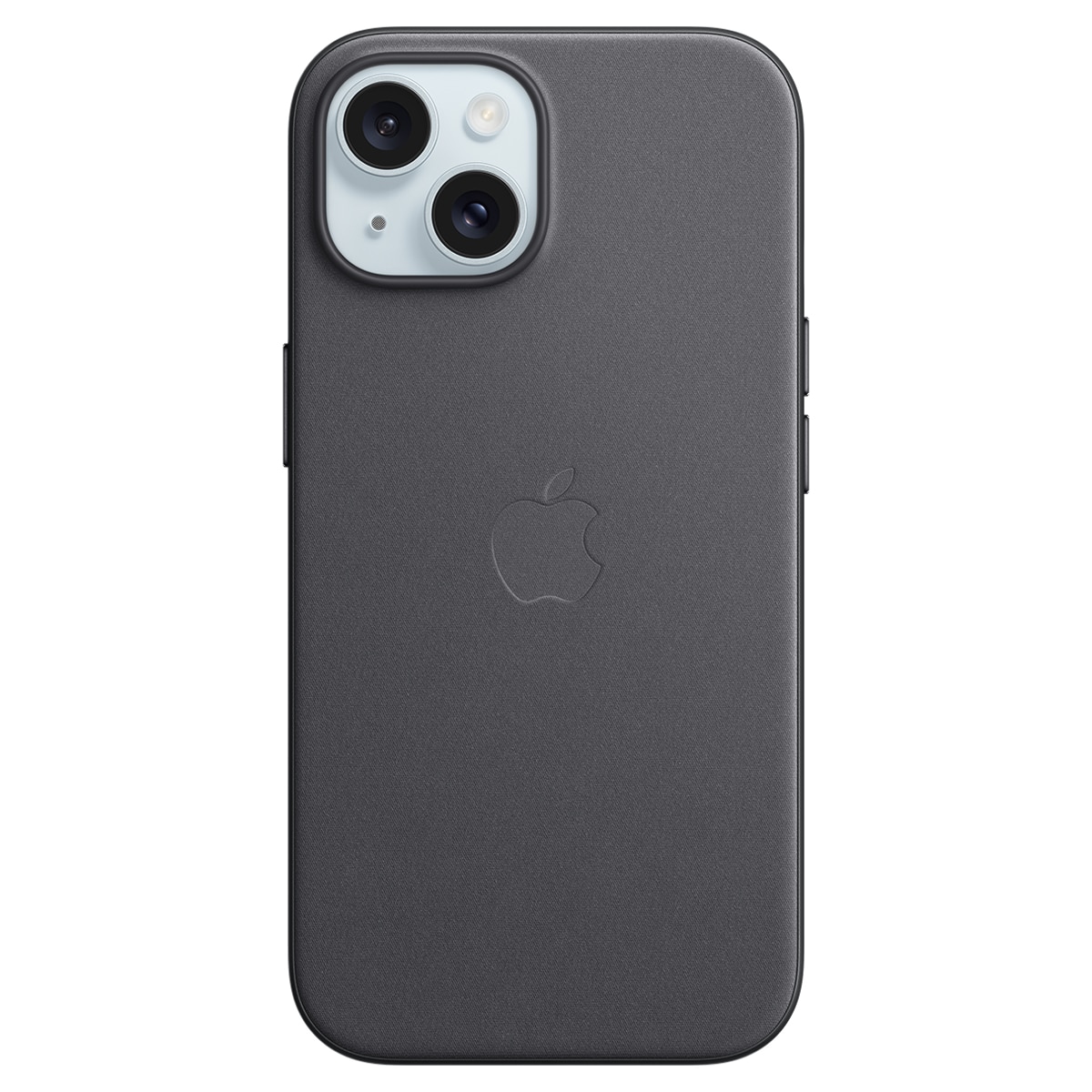 Imagen 0 de Funda de trenzado fino Negro con MagSafe para el iPhone 15