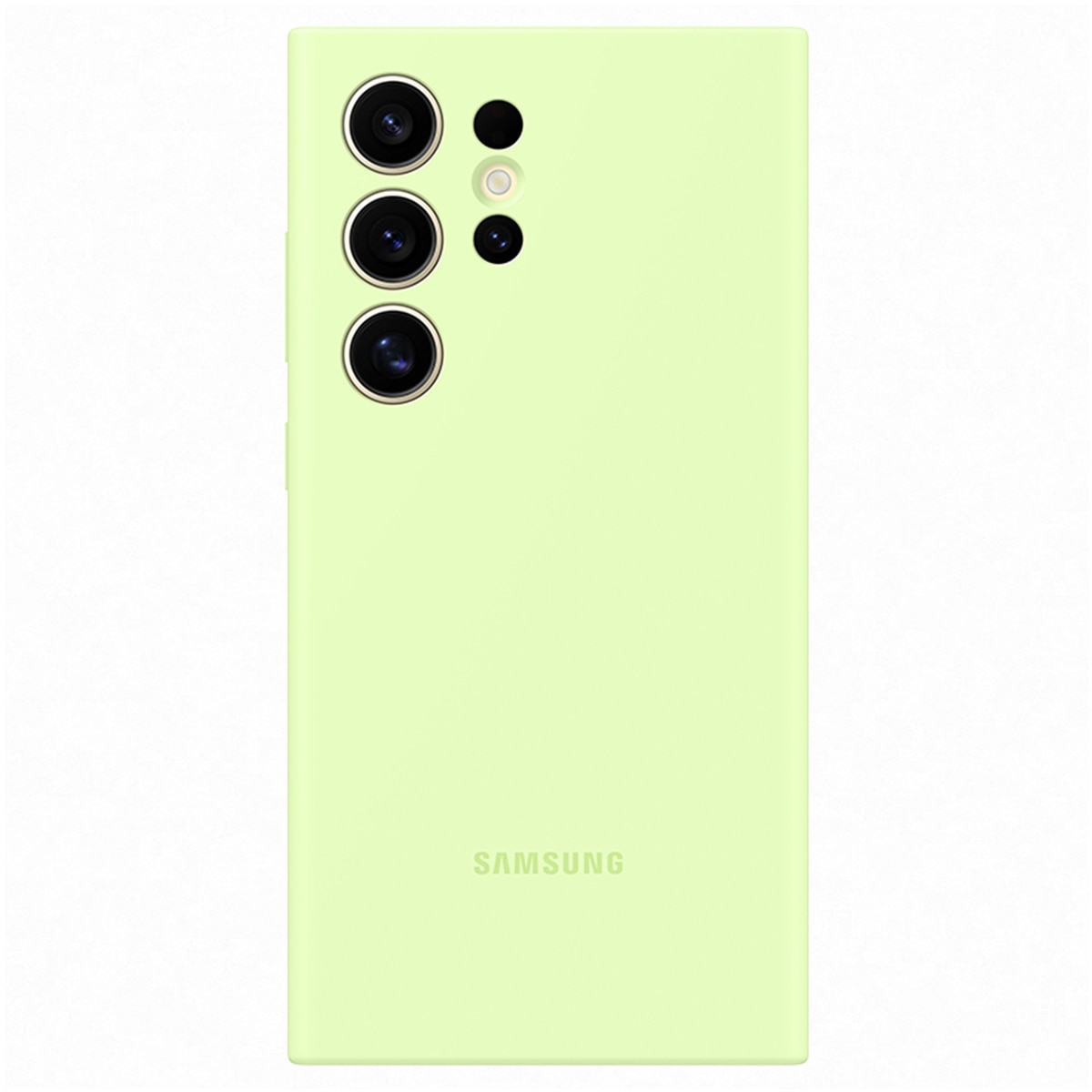Imagem 0 de Capa de Silicone Para Samsung Galaxy S24 Ultra - Verde Claro