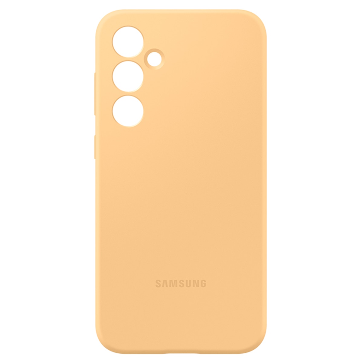 Funda Samsung Silicone Case naranja para Galaxy S23 FE 1