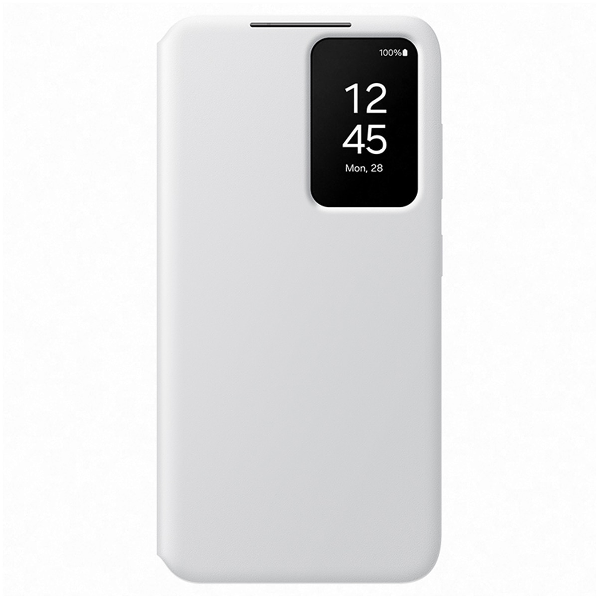 Funda con tapa inteligente blanca Samsung para Galaxy S24 1
