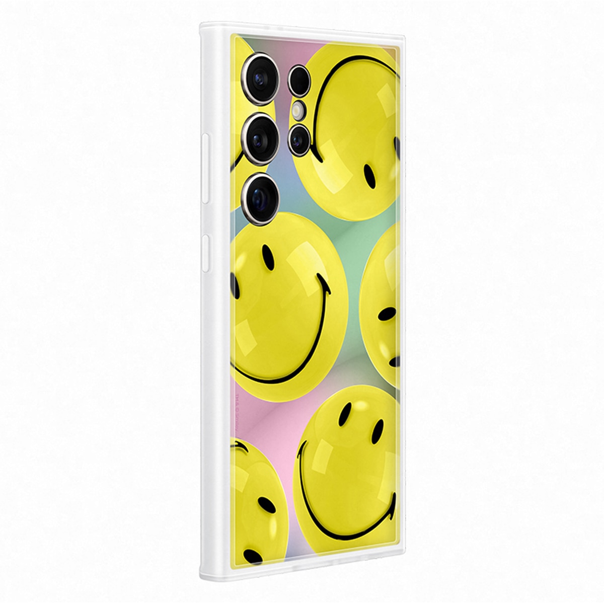 Funda Flipsuit Smiley amarilla Samsung para Galaxy S24+ Amarillo-2