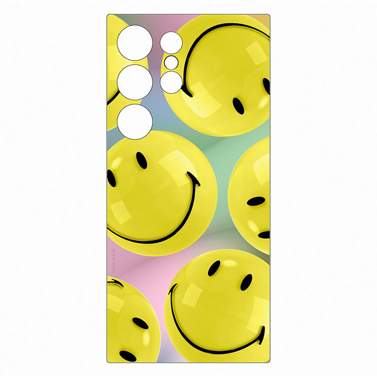Funda Flipsuit Smiley amarilla Samsung para Galaxy S24+ Amarillo-3