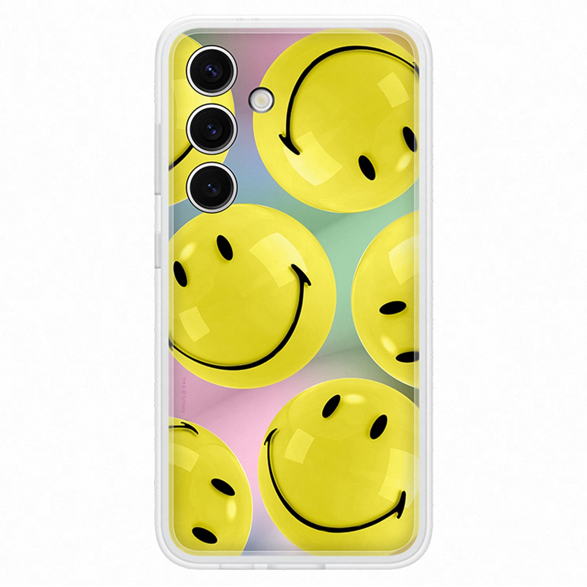 Funda Flipsuit Smiley amarilla Samsung para Galaxy S24 1