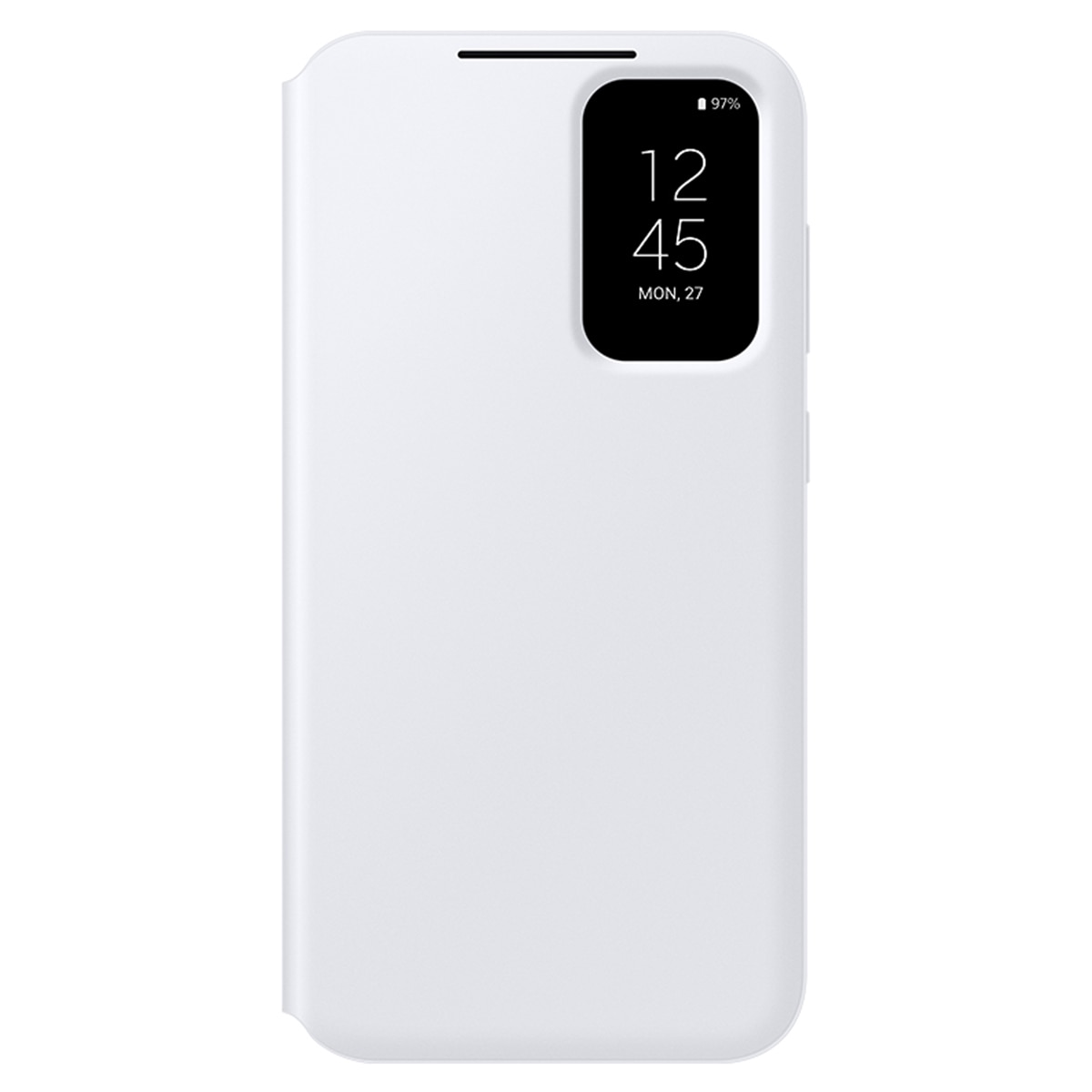 Funda con tapa Samsung Smart View Wallet Case blanca para Galaxy S23 FE 1