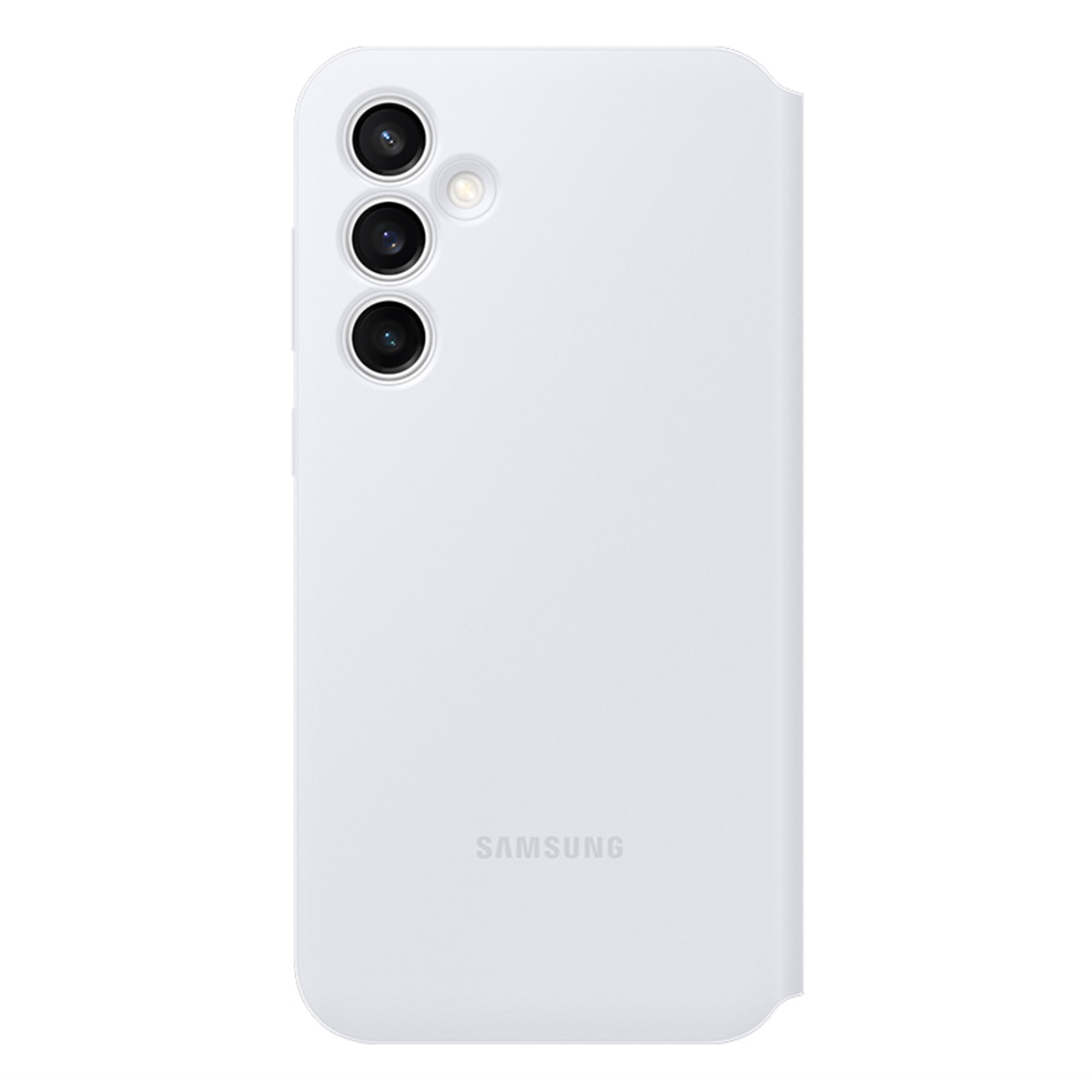 Funda con tapa Samsung Smart View Wallet Case blanca para Galaxy S23 FE 2