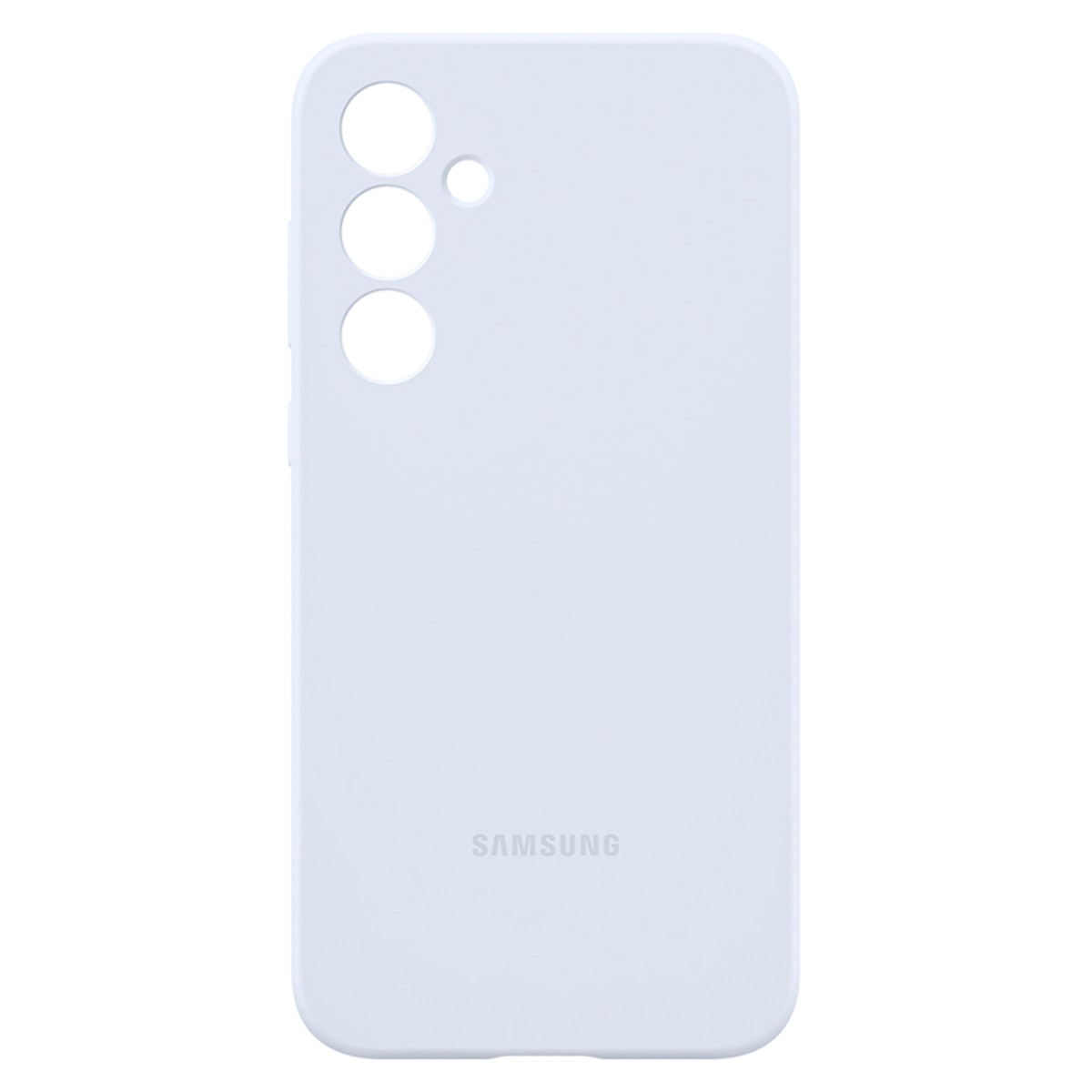 Capa de Silicone para Samsung Galaxy A35 - Azul Claro Azul-claro-1