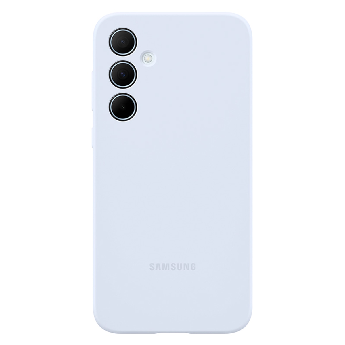 Capa de Silicone para Samsung Galaxy A35 - Azul Claro Azul-claro-2