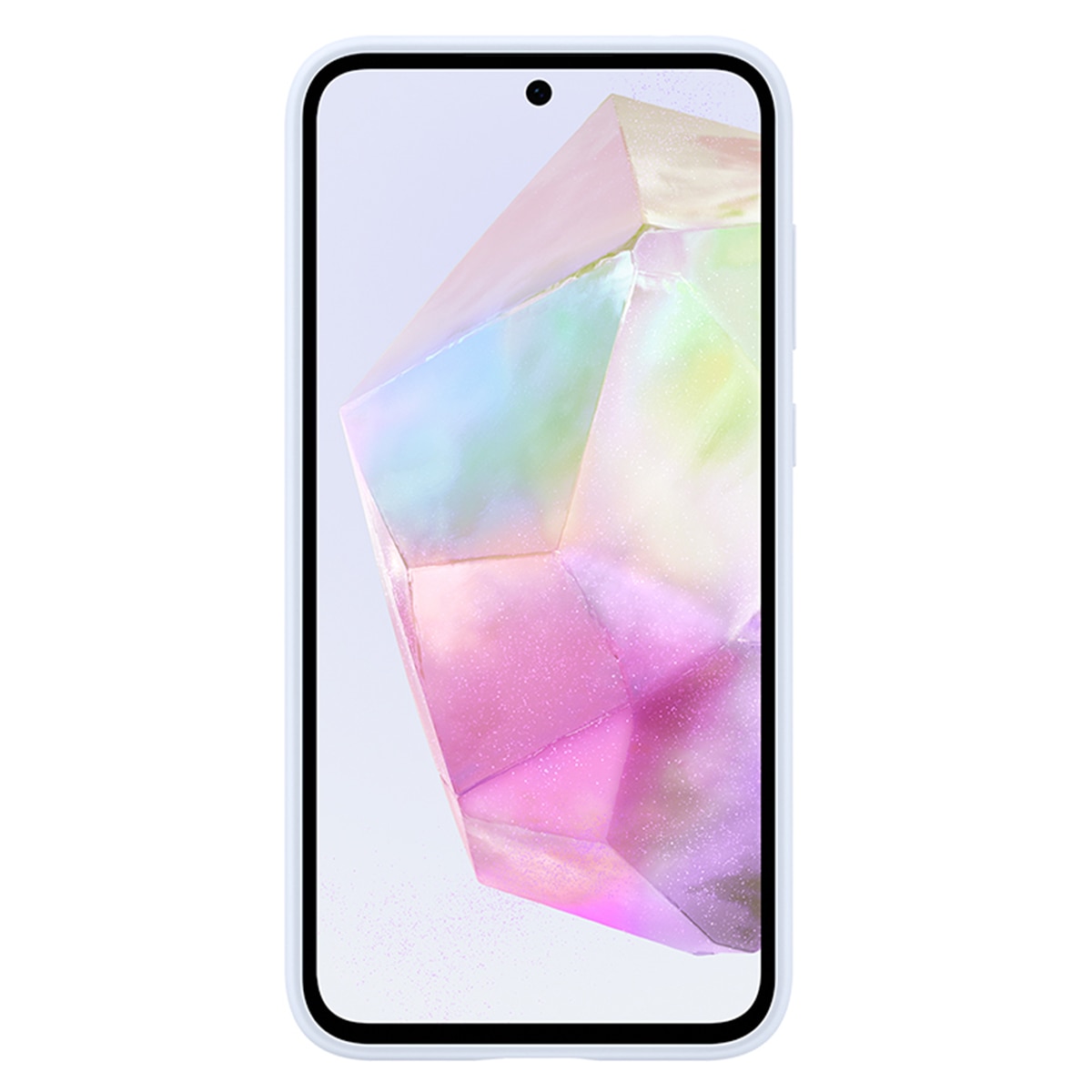 Capa de Silicone para Samsung Galaxy A35 - Azul Claro Azul-claro-3