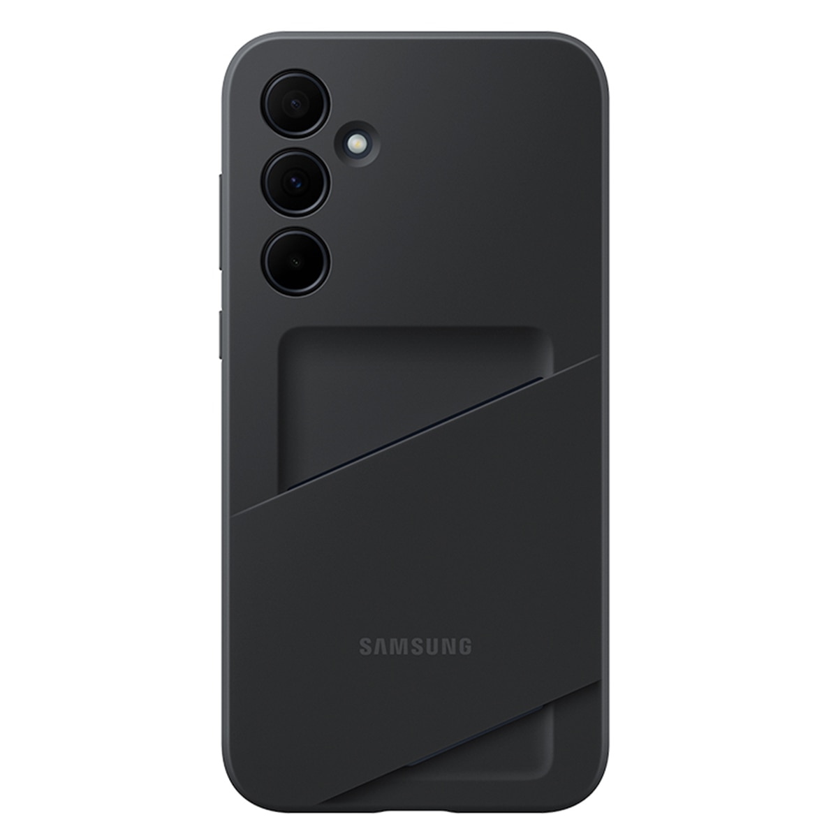 Funda con tarjetero negra Samsung para Galaxy A35 Negro-1
