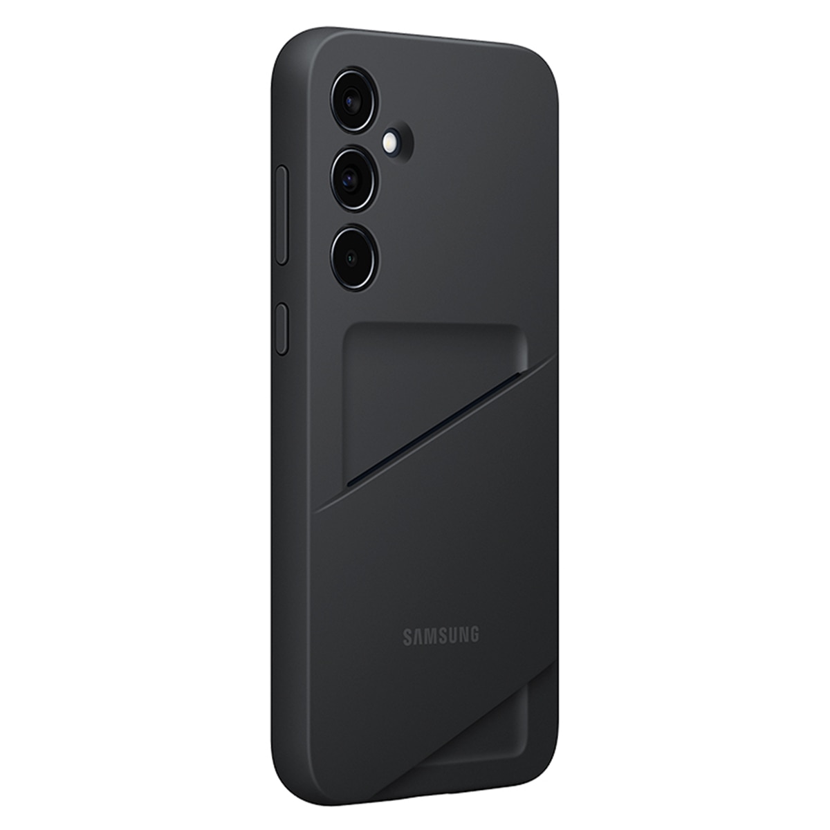Funda con tarjetero negra Samsung para Galaxy A35 Negro-3