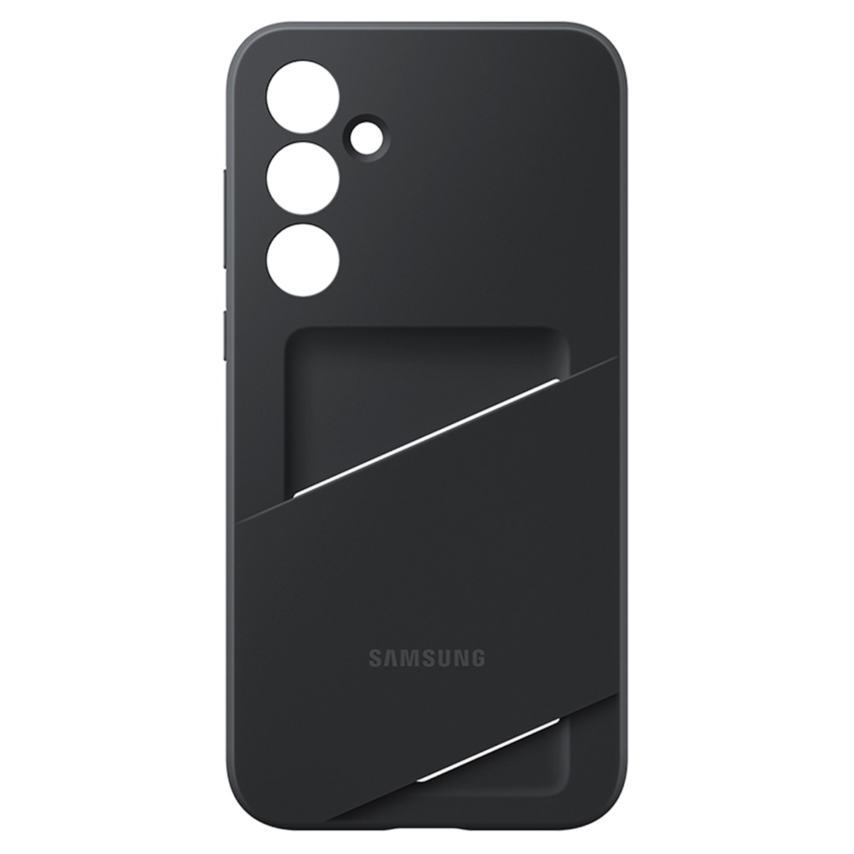 Funda con tarjetero negra Samsung para Galaxy A35 Negro-4
