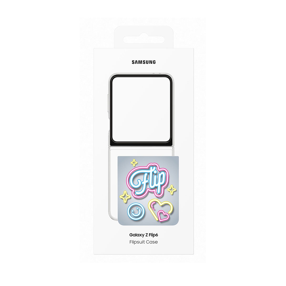 Funda Samsung Flipsuit transparente para Galaxy Z Flip6 / Z Flip7 FE Transparente-7