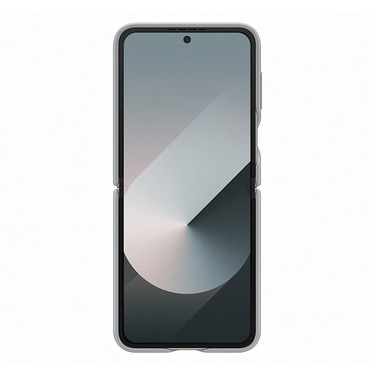 Funda Samsung de ecopiel gris para Galaxy Z Flip6 / Z Flip7 FE Gris-3