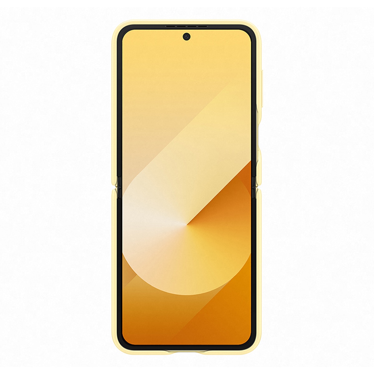 Funda Samsung de ecopiel amarilla para Galaxy Z Flip6 / Z Flip7 FE Amarillo-3