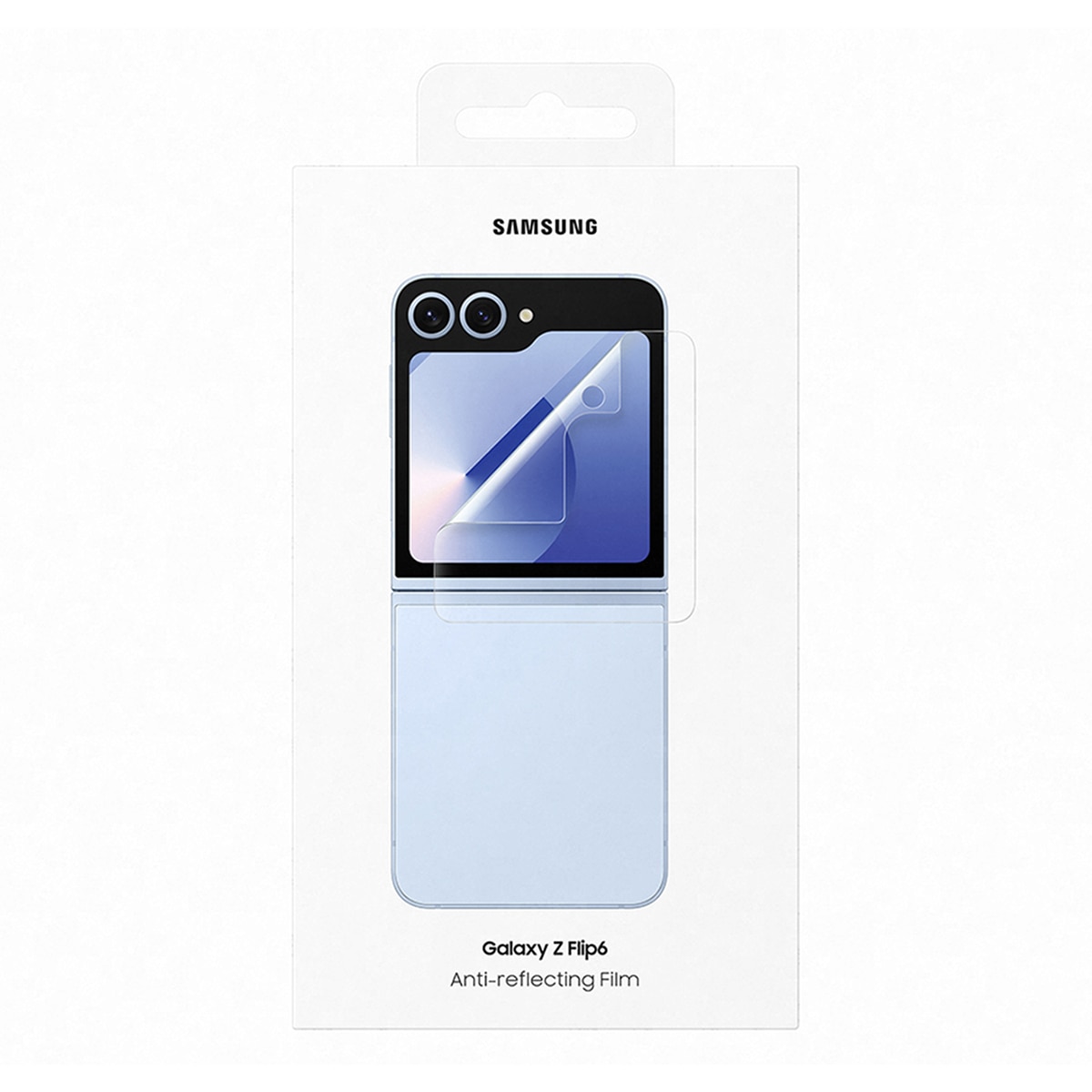 Protector de pantalla Samsung para Galaxy Z Flip6 / Z Flip7 FE Transparente-4