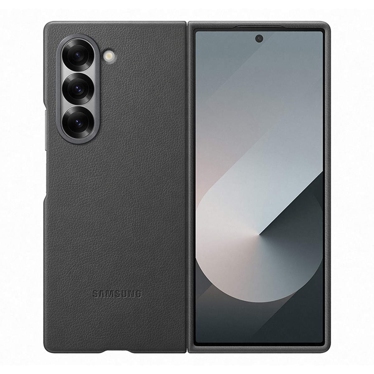Capa Vegan para Samsung Galaxy Z Fold 6 - Cinzento Cinzento-4