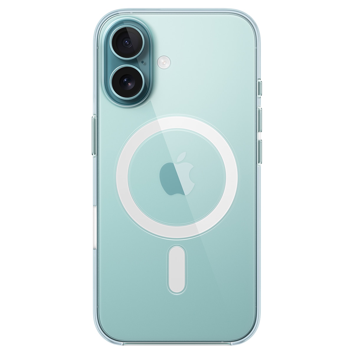 Funda transparente Apple con MagSafe para iPhone 16 3