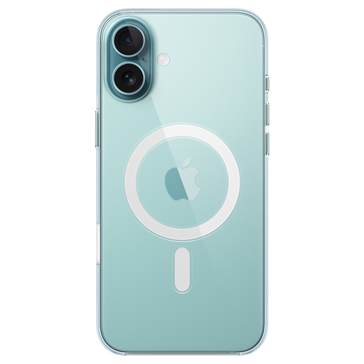 Funda transparente Apple con MagSafe para iPhone 16 Plus 3