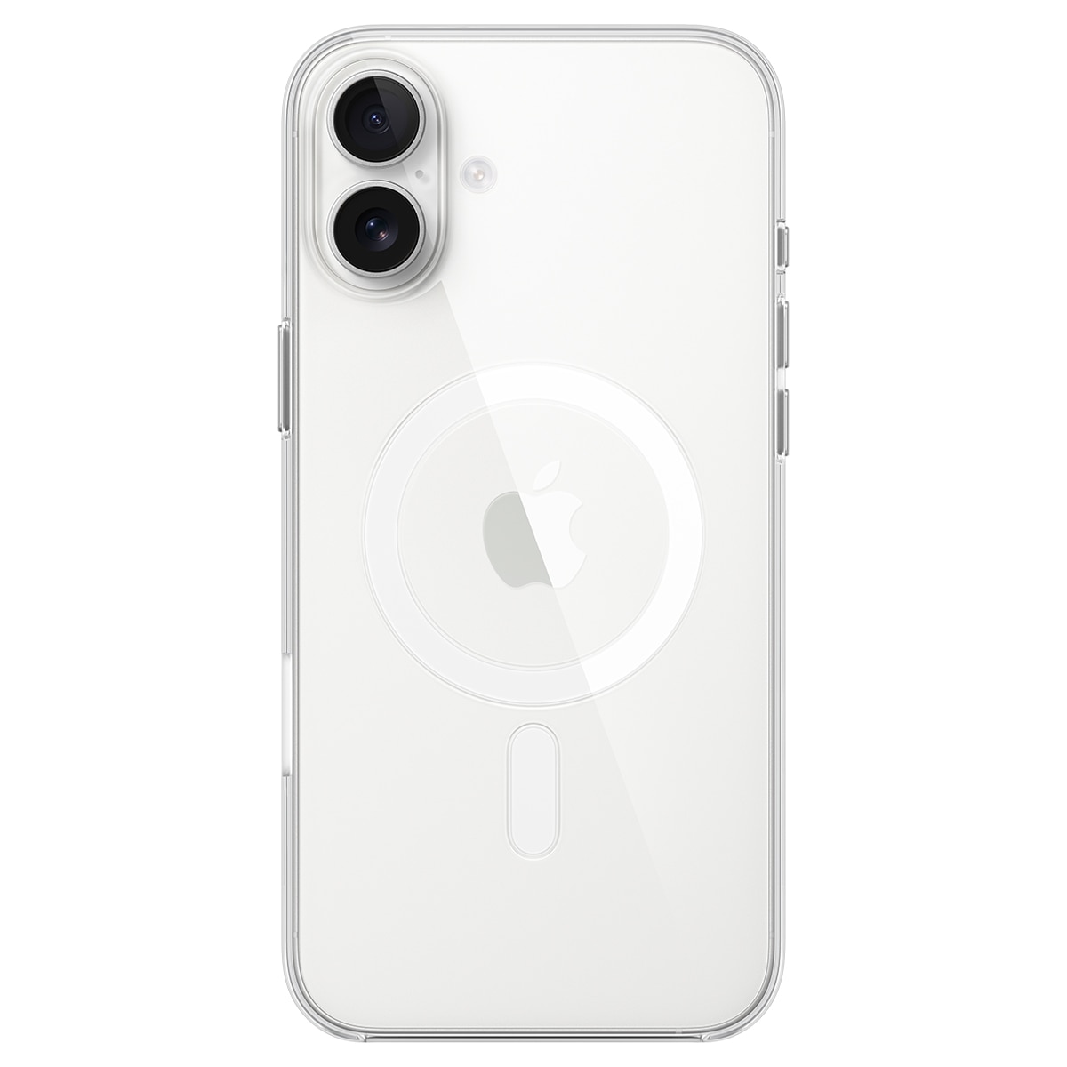 Funda transparente Apple con MagSafe para iPhone 16 Plus 5