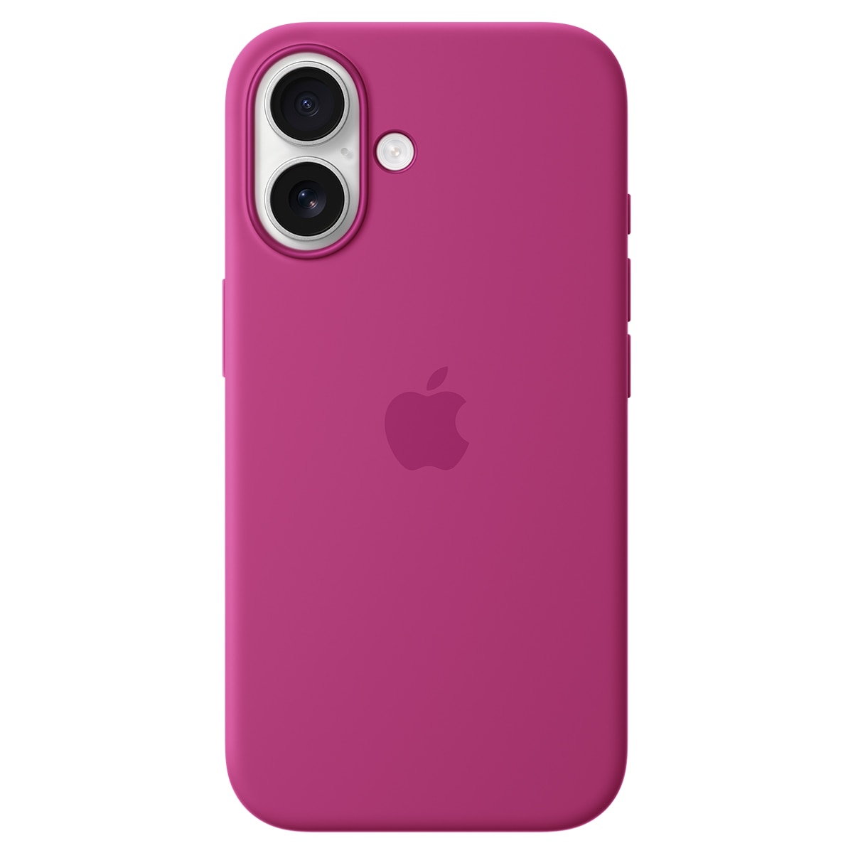 Funda de silicona Fucsia Apple con MagSafe para iPhone 16 1