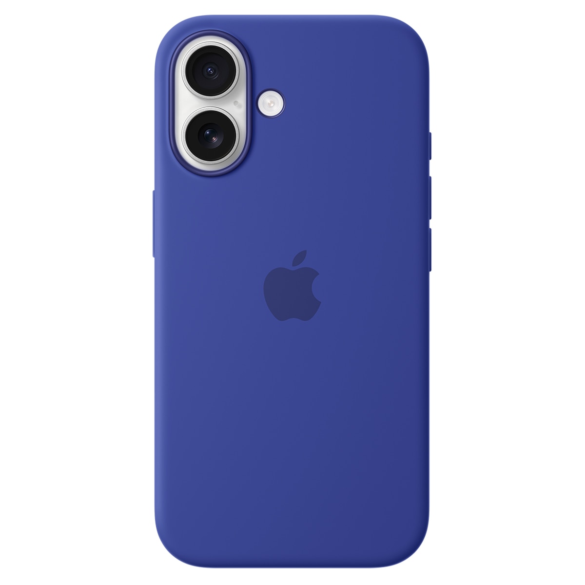 Funda de silicona Azul ultramar Apple con MagSafe para iPhone 16 1
