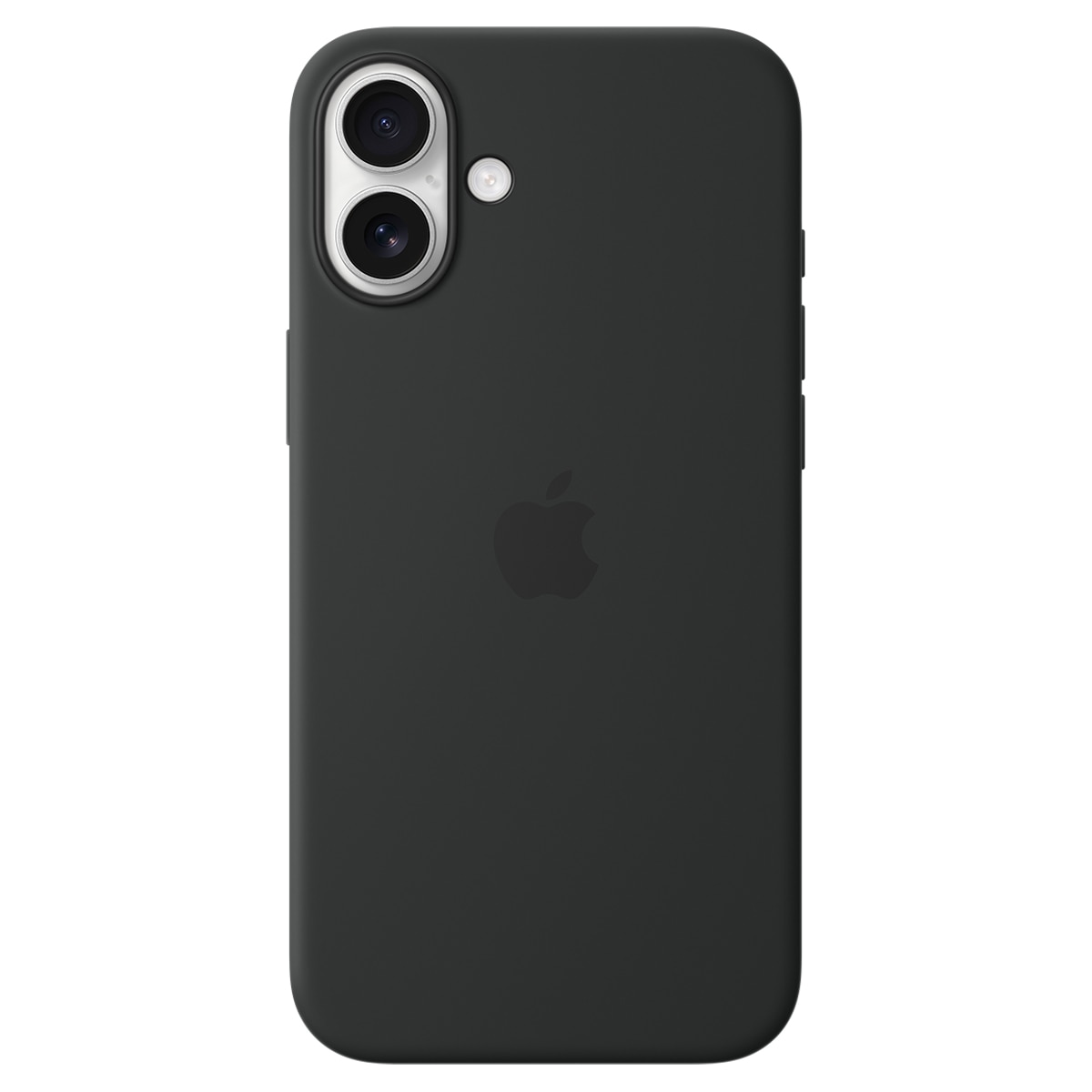Funda de silicona Negro Apple con MagSafe para iPhone 16 Plus 1