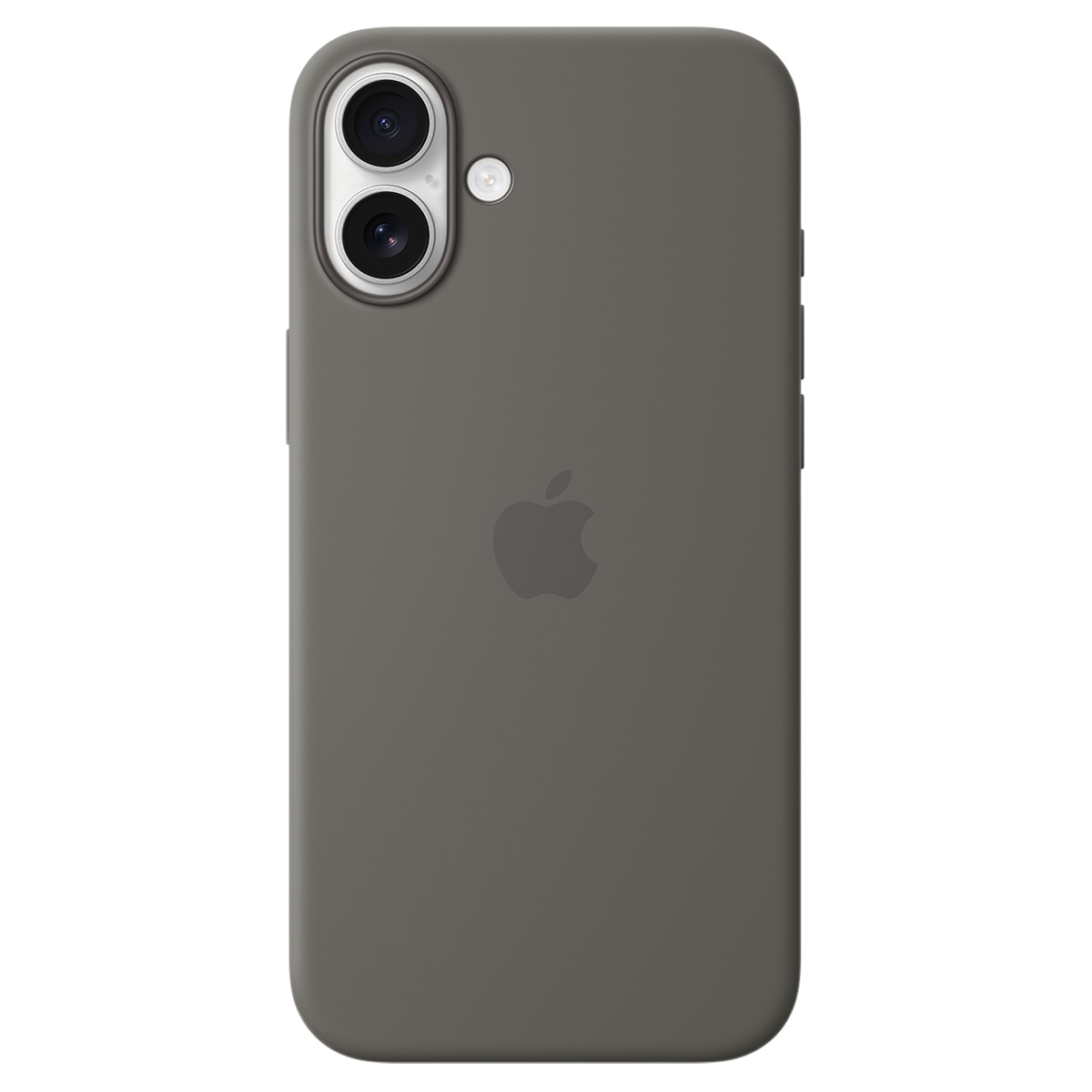 Funda de silicona Gris piedra Apple con MagSafe para iPhone 16 Plus 1