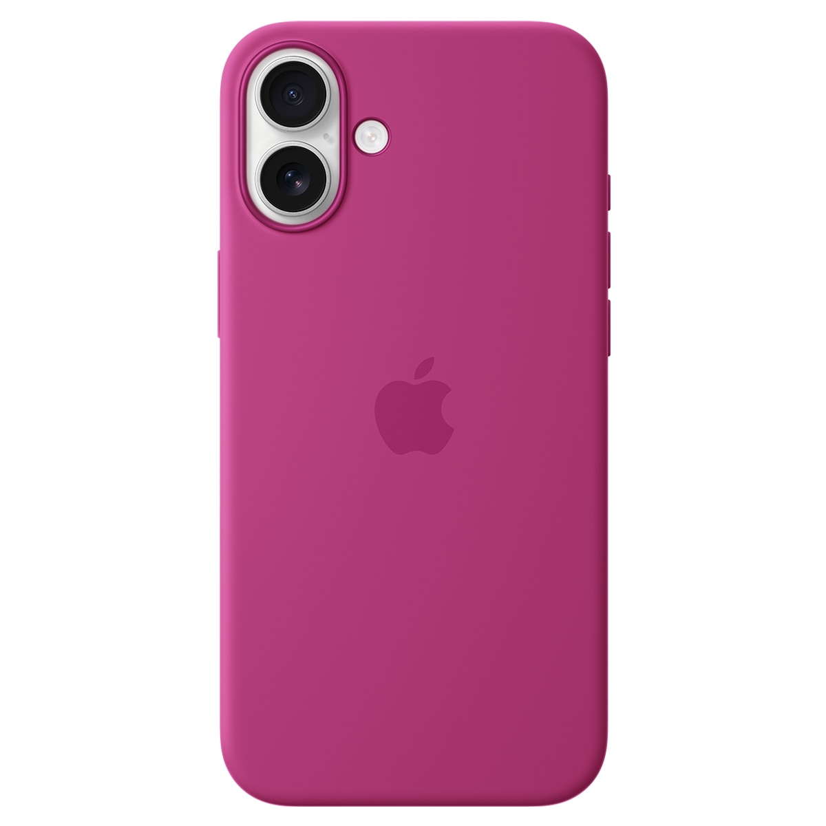 Funda de silicona Fucsia Apple con MagSafe para iPhone 16 Plus 1