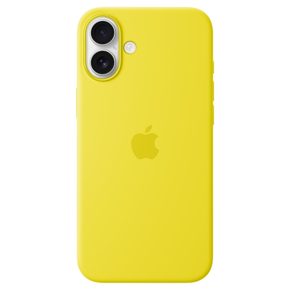 Funda de silicona Amarillo carambola Apple con MagSafe para iPhone 16 Plus 1