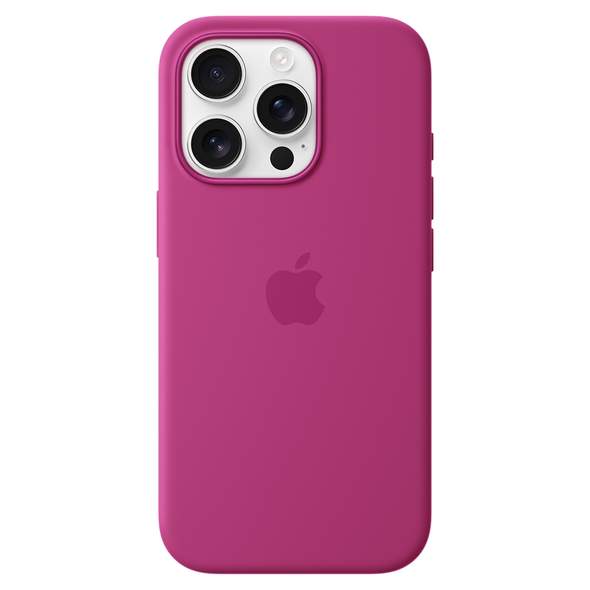 Funda de silicona Fucsia Apple con MagSafe para iPhone 16 Pro 1