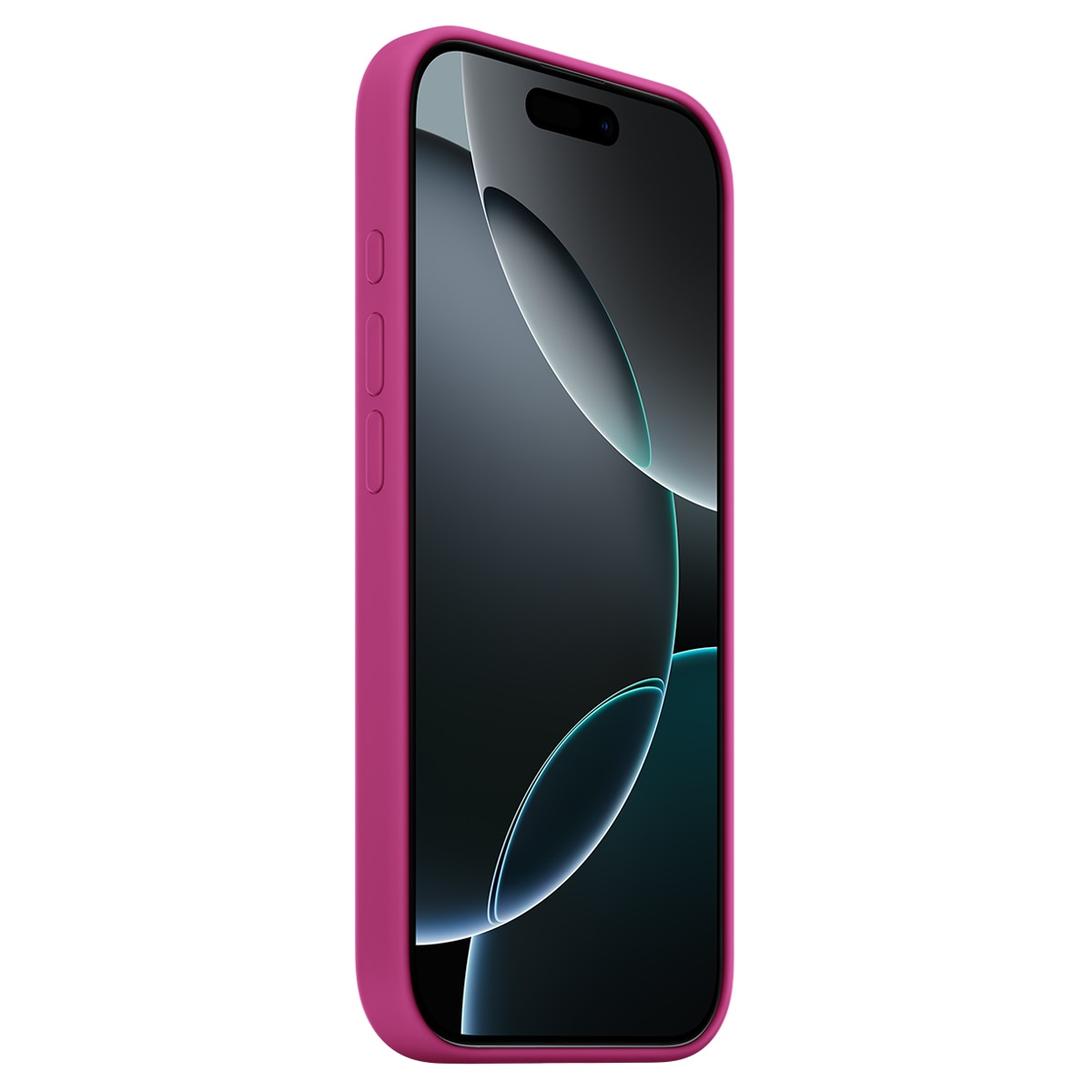 Funda de silicona Fucsia Apple con MagSafe para iPhone 16 Pro 2