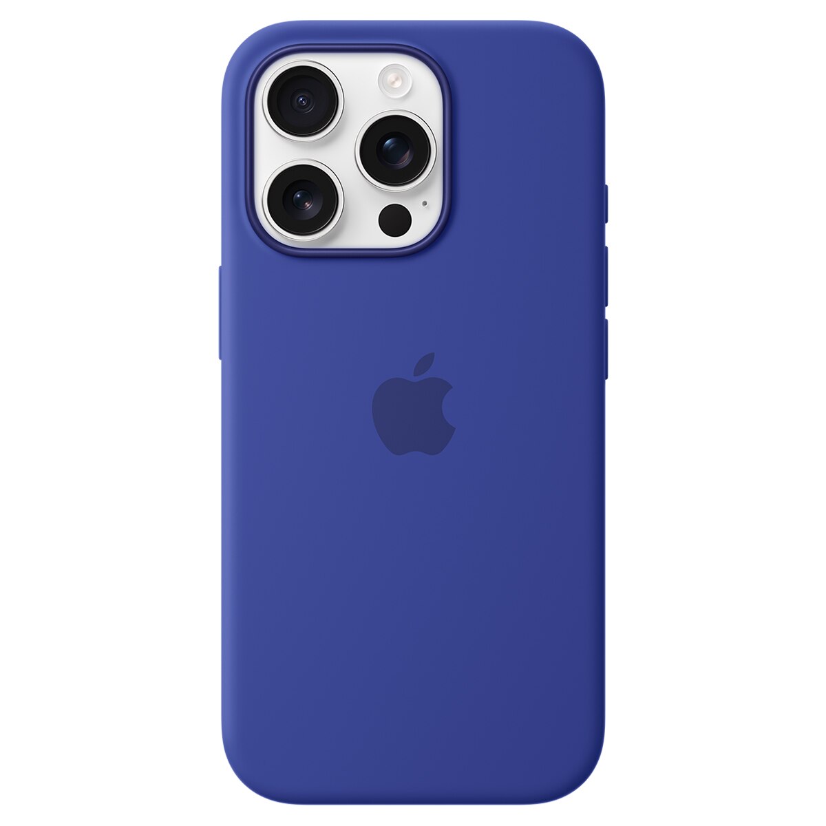 Funda de silicona Azul ultramar Apple con MagSafe para iPhone 16 Pro 1