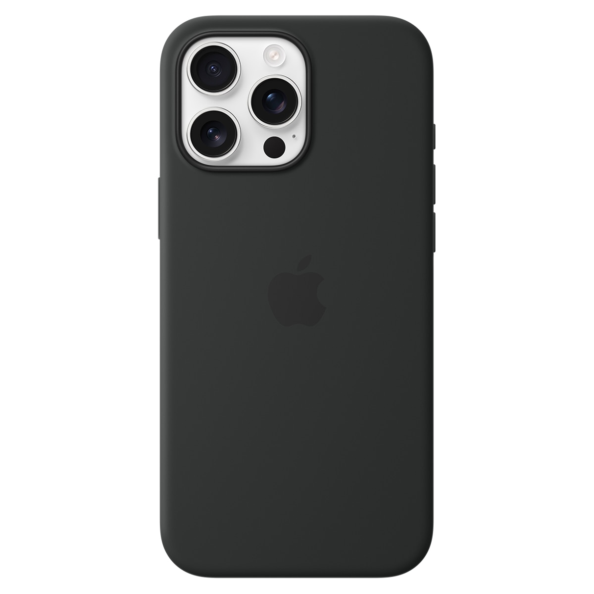 Funda de silicona Negro Apple con MagSafe para iPhone 16 Pro Max 1
