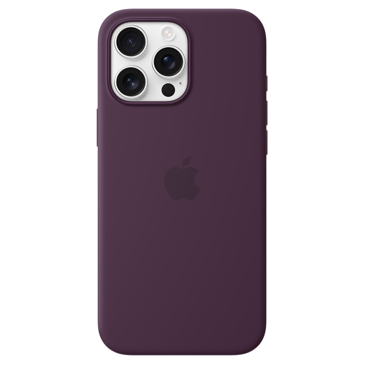 Funda de silicona Ciruela Apple con MagSafe para iPhone 16 Pro Max 1