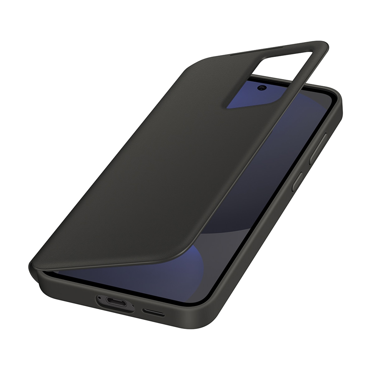 Funda con tapa inteligente negra Samsung para Galaxy S24 FE Negro-3
