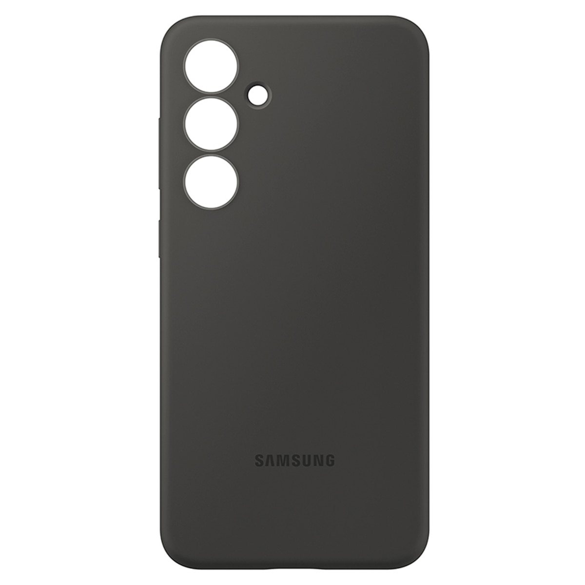 Imagen 0 de Funda de silicona negra Samsung para Galaxy S24 FE