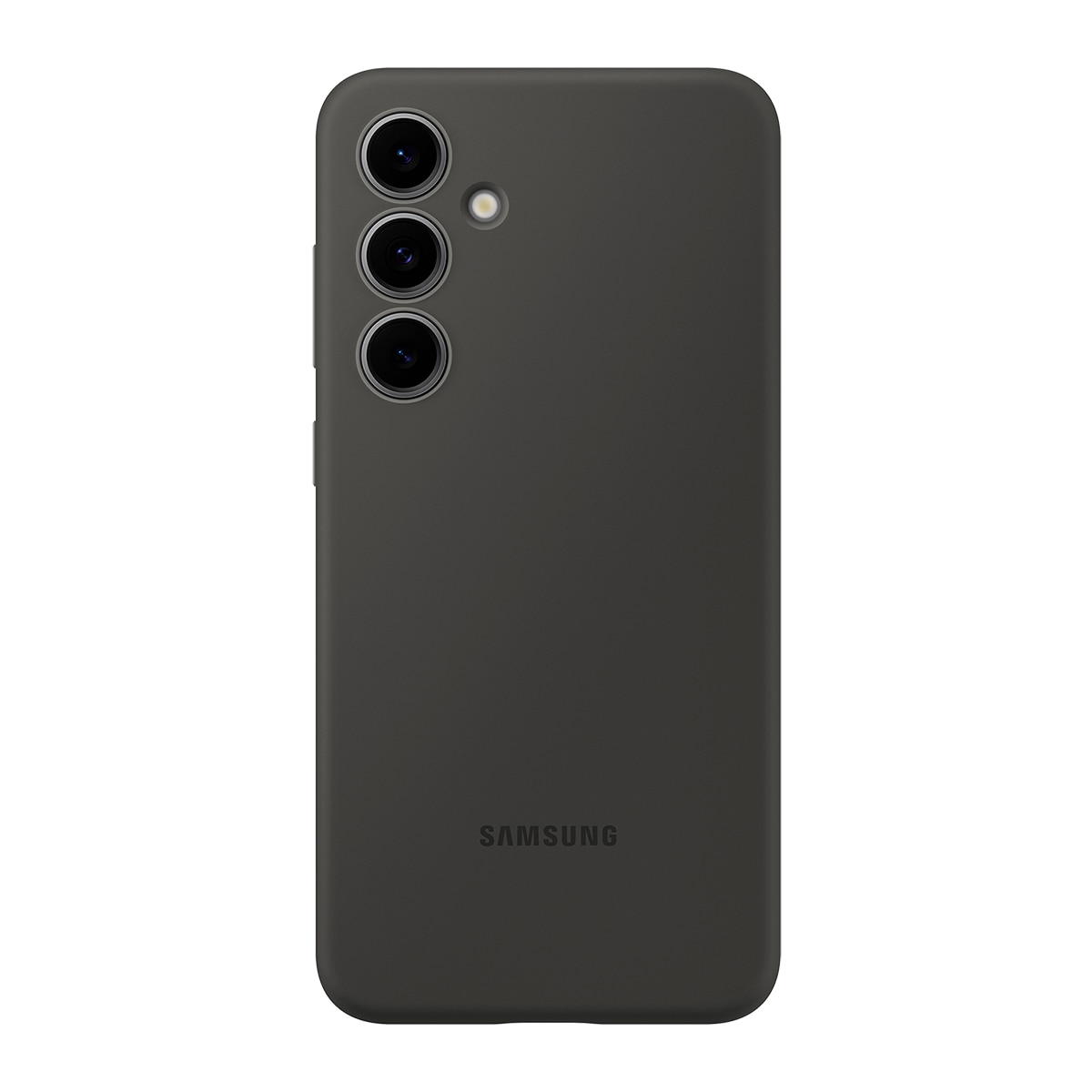 Funda de silicona negra Samsung para Galaxy S24 FE Negro-4