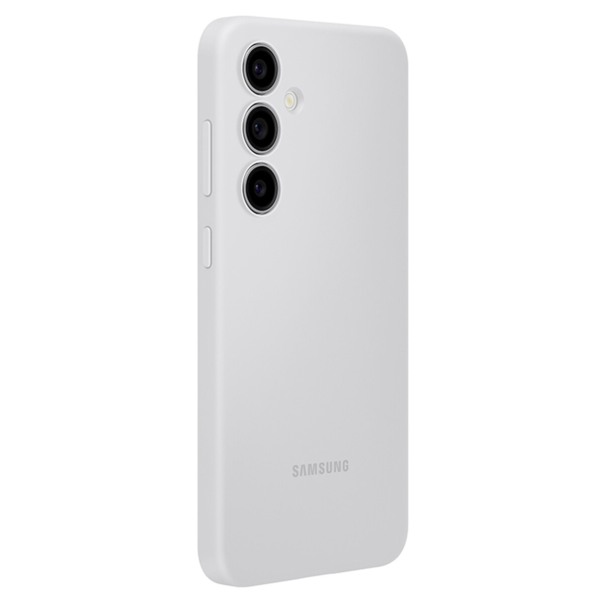 Funda de silicona gris Samsung para Galaxy S24 FE Gris-2