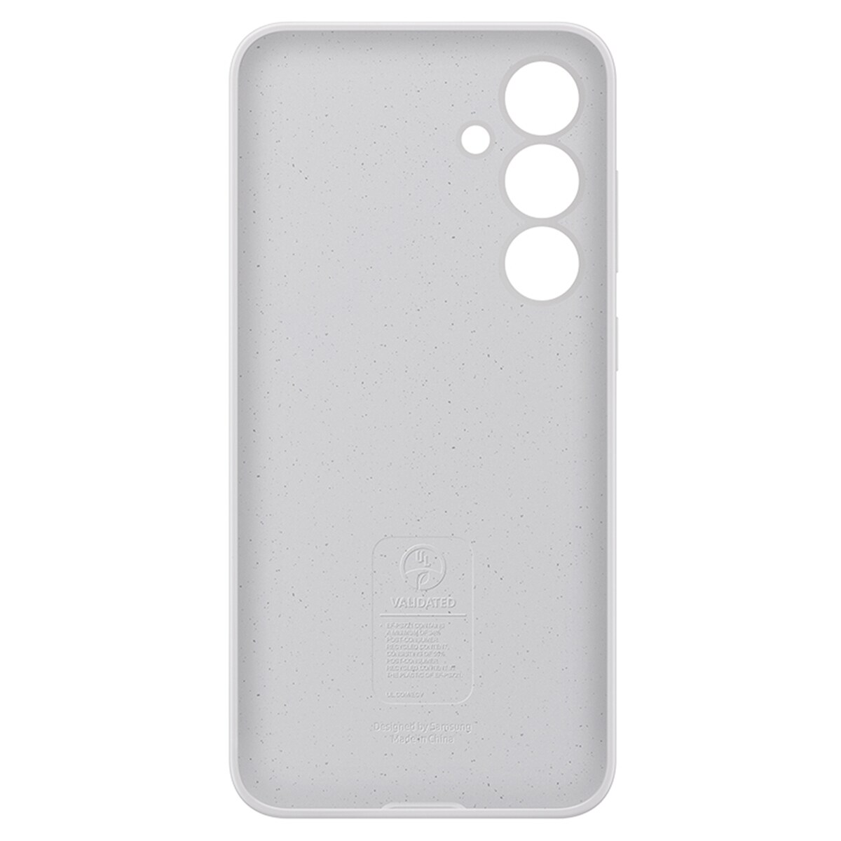 Funda de silicona gris Samsung para Galaxy S24 FE Gris-3