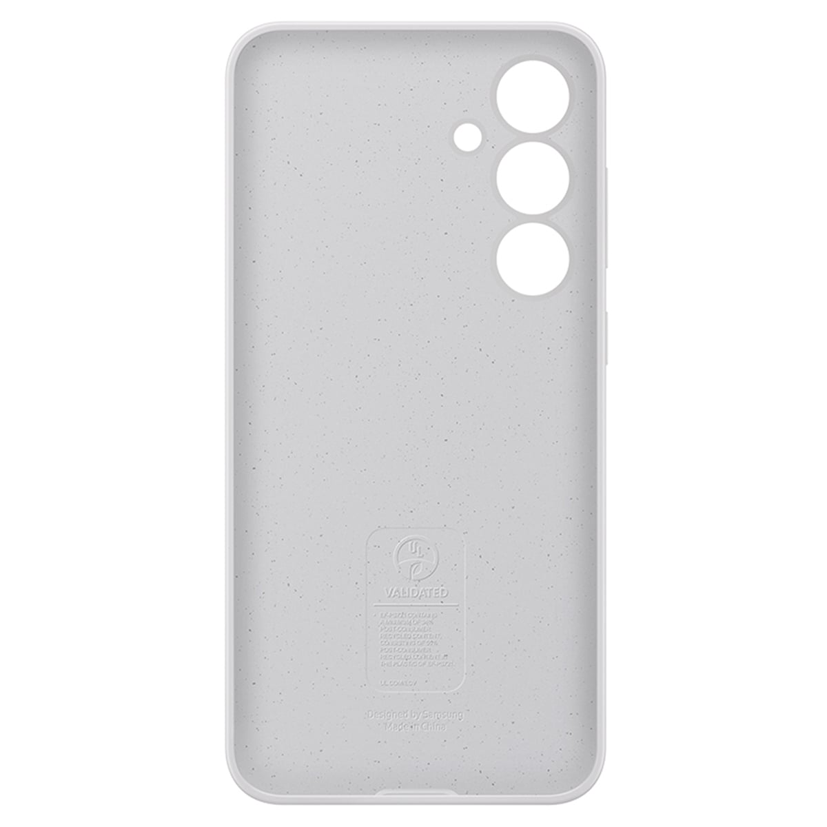 Funda de silicona gris Samsung para Galaxy S24 FE Gris-3
