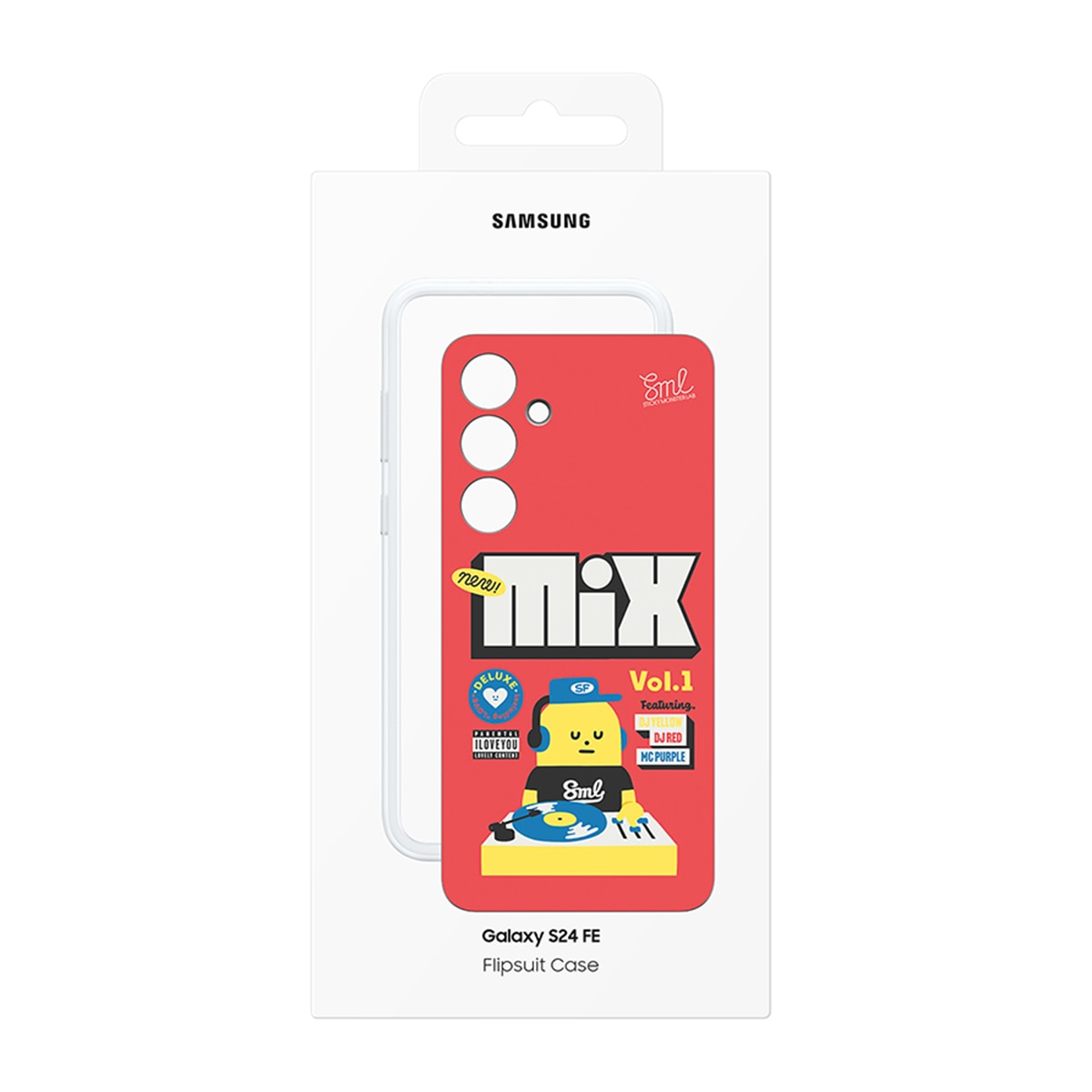Funda Flipsuit roja Samsung para Galaxy S24 FE Rojo-5